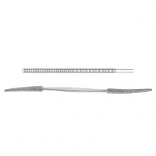 Putti Bone Rasp Round - Semi Round Stainless Steel, 30 cm - 11 3/4"